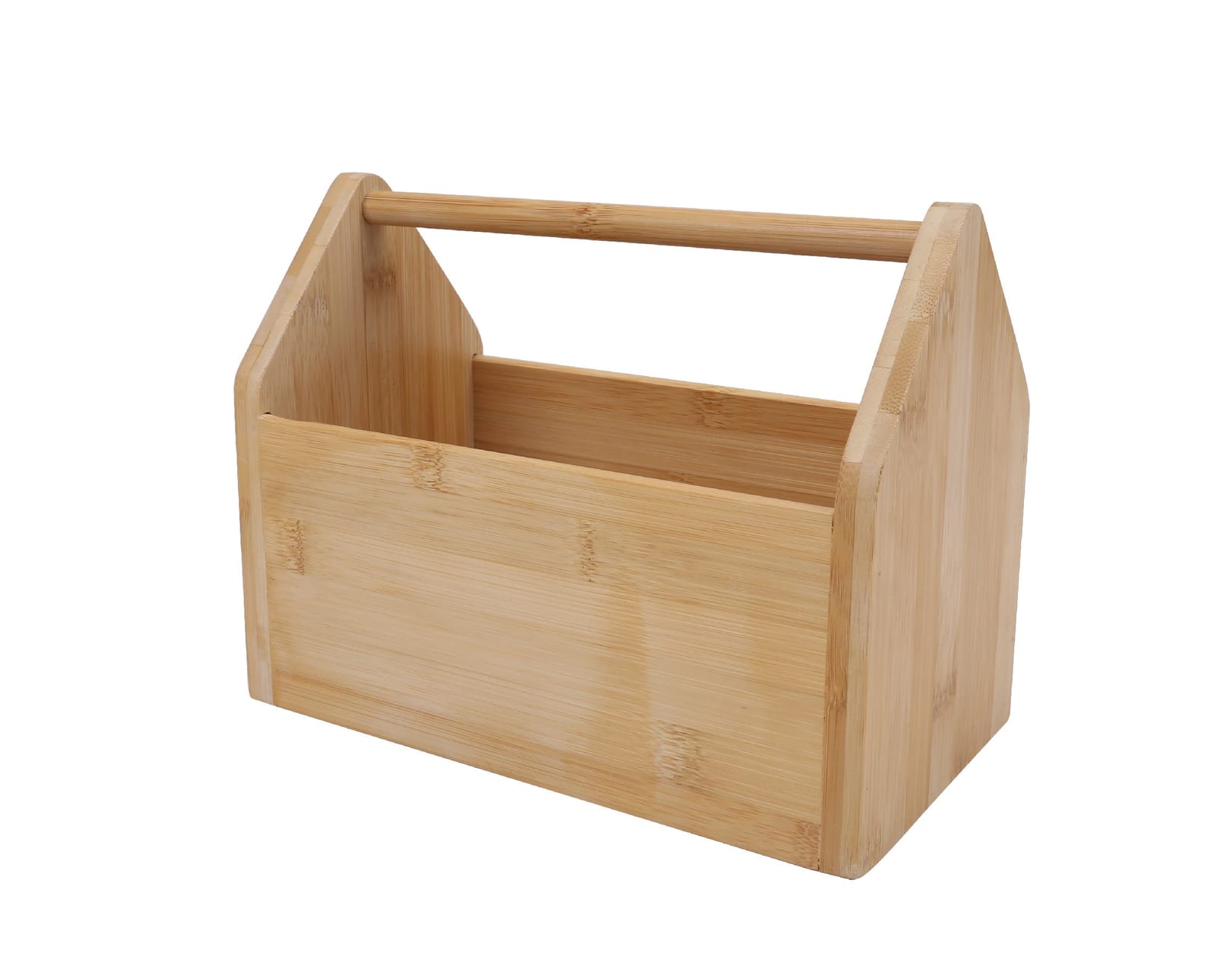 Bamboo Storage Box Natural 23x13x18cm