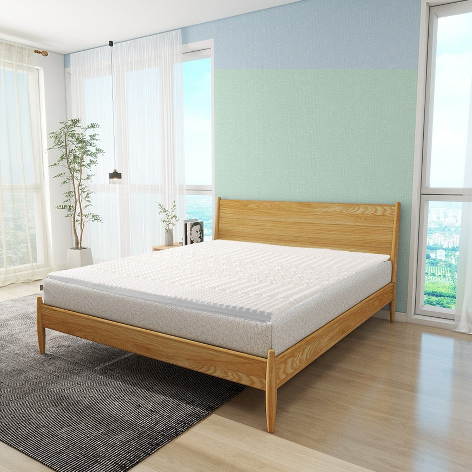 Memory Foam Mattress Topper Double Size