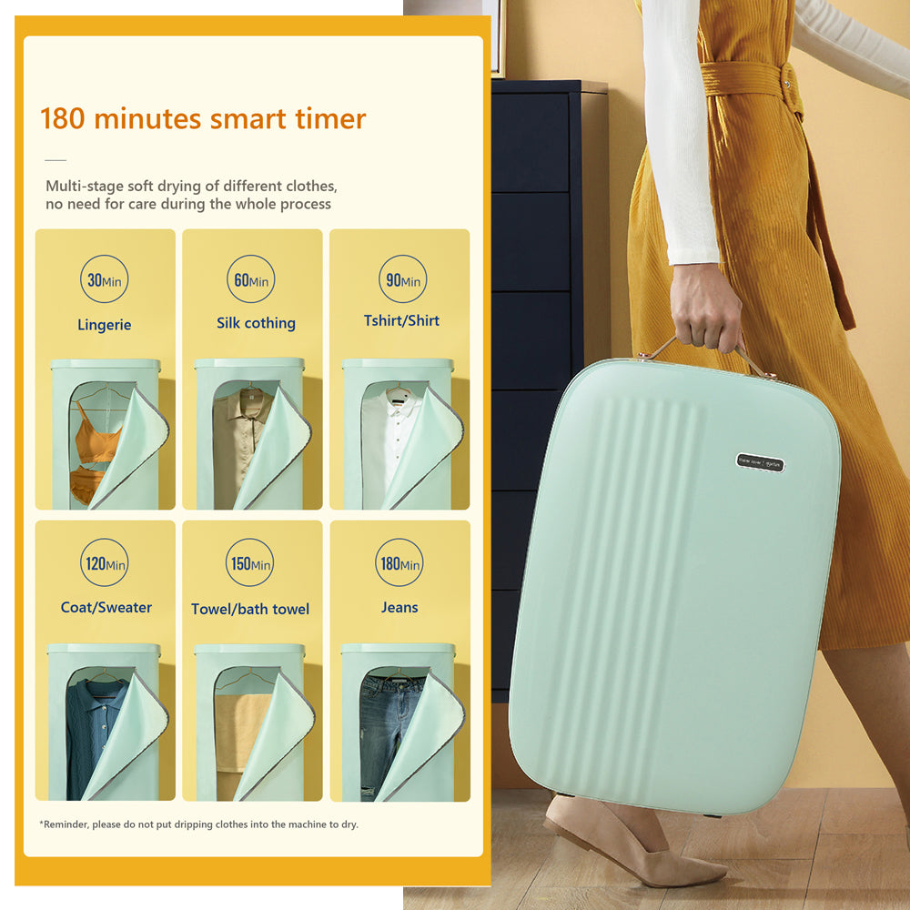 Foldable Clothes Dryer - Quick Dry & Mite Removal with Dryers