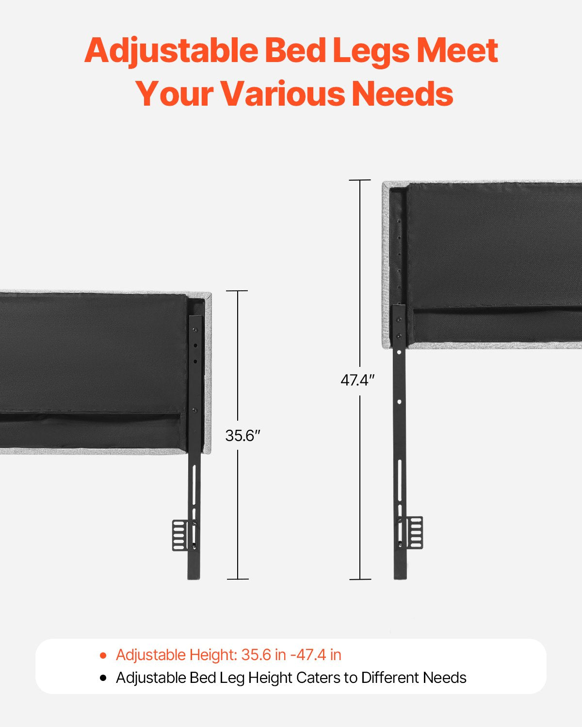 Beds & Bed Frames - Headboard Full Size Headboard With Adjustable Height Comfortable