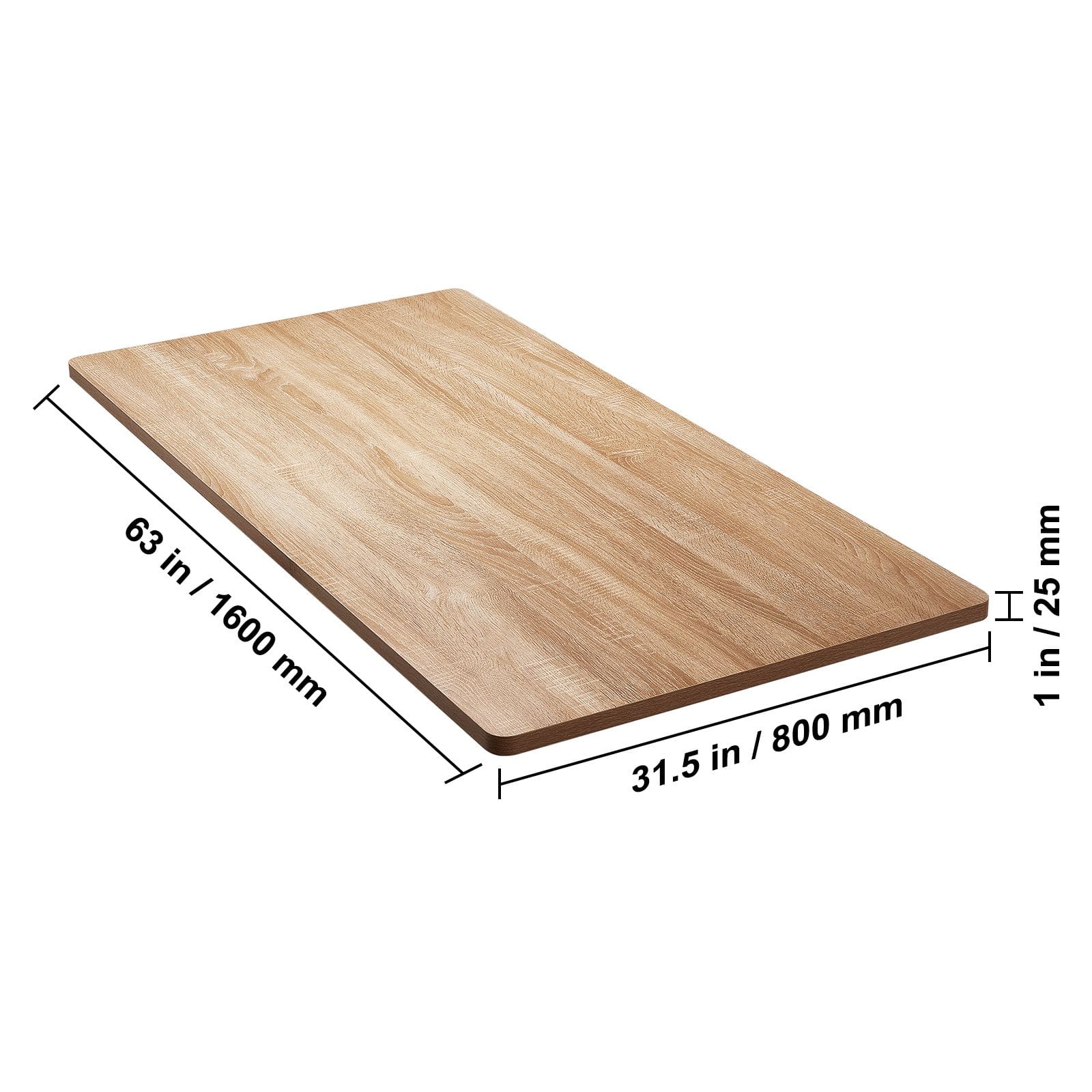 Desk Top 63 Inch Particle Board
