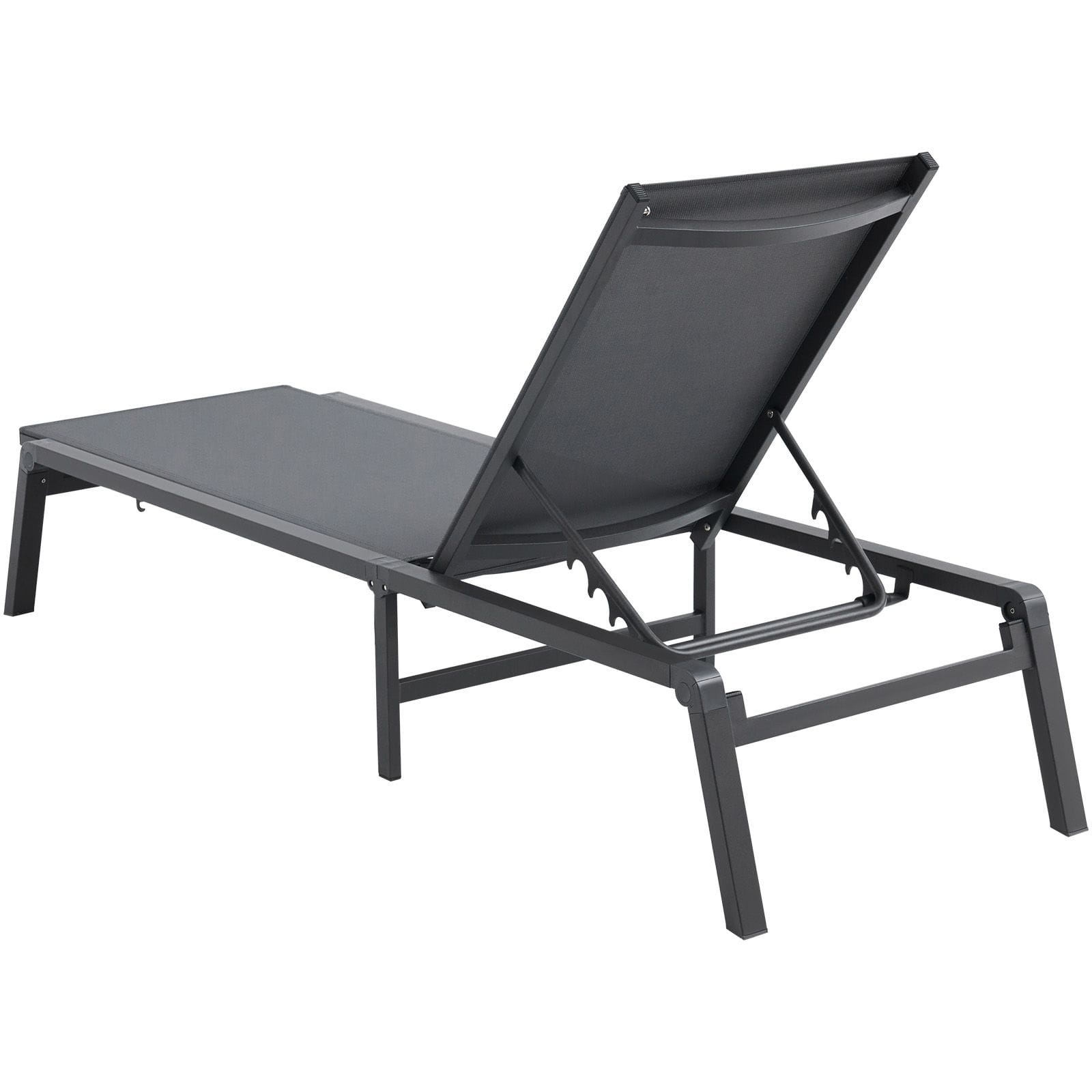 Outdoor Chaise Lounge Adjustable Chair