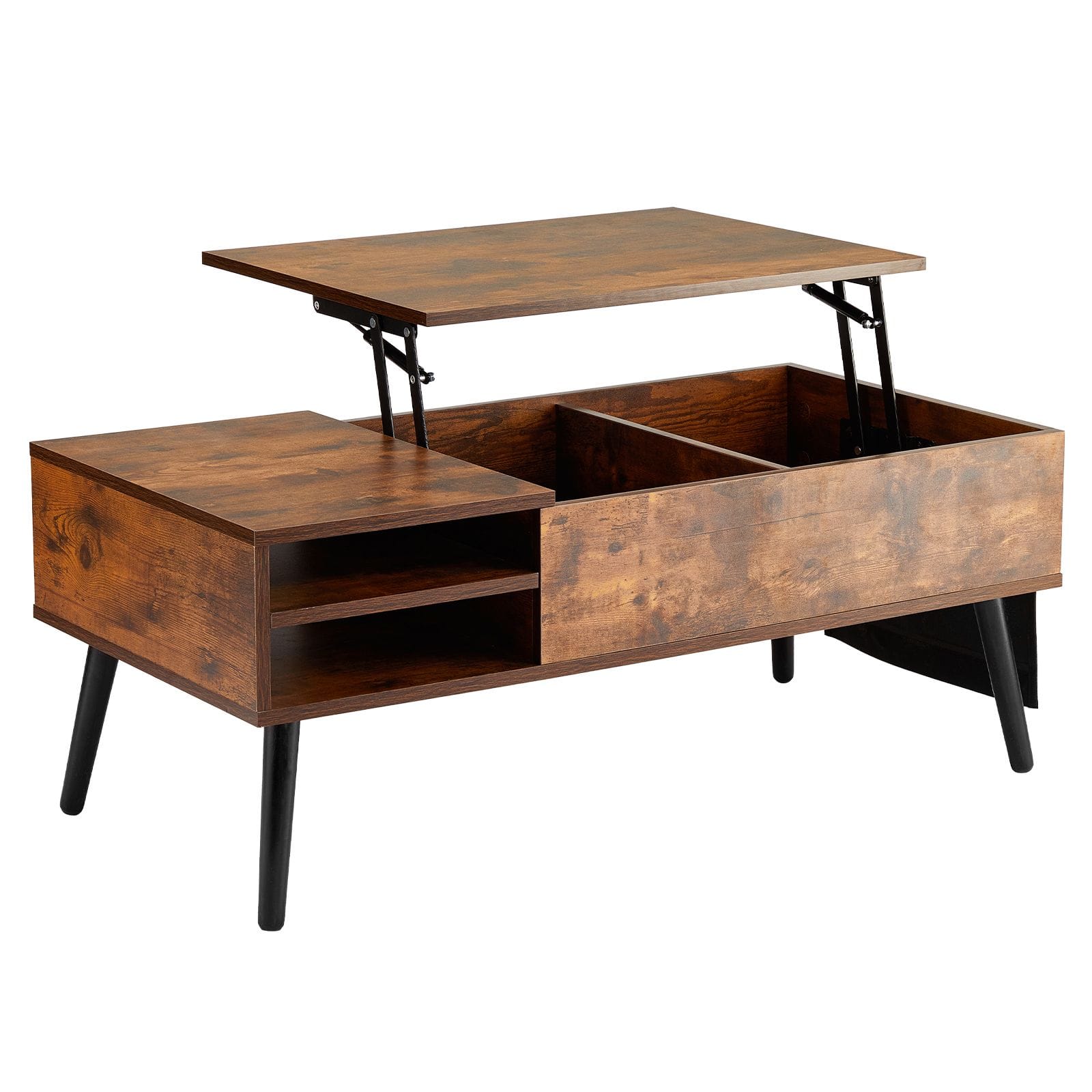 Rectangle Coffee Table Adjustable Height