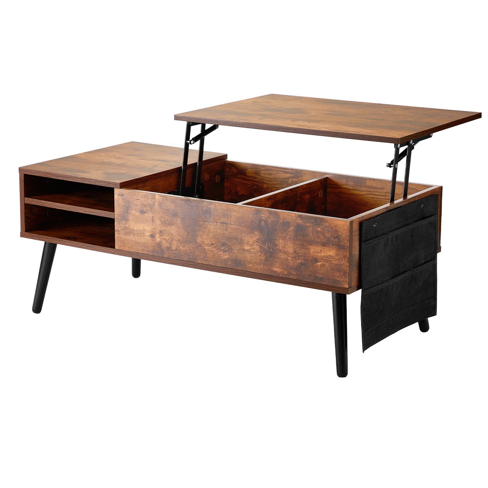 Rectangle Coffee Table Adjustable Height