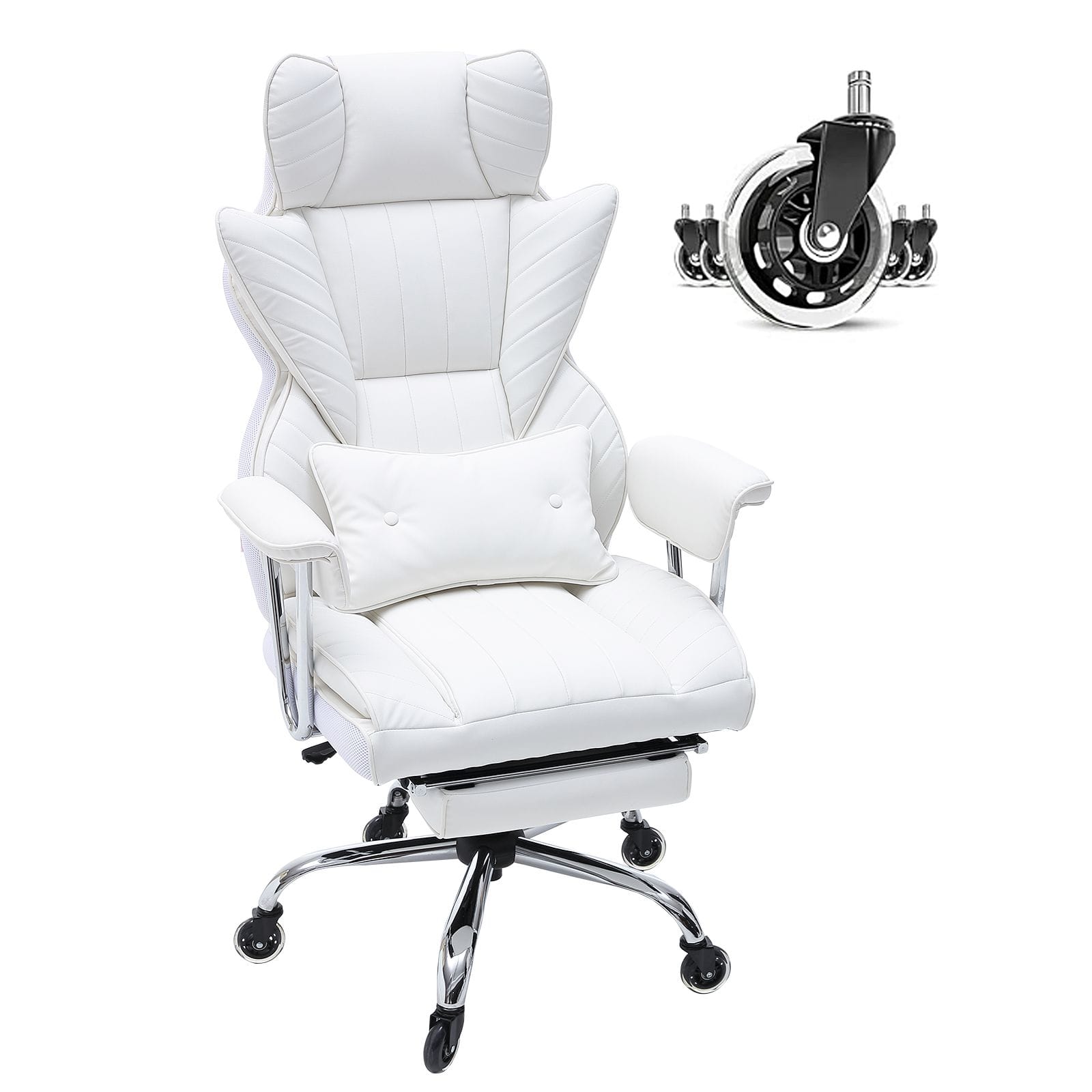 Office Chair Recliner White double