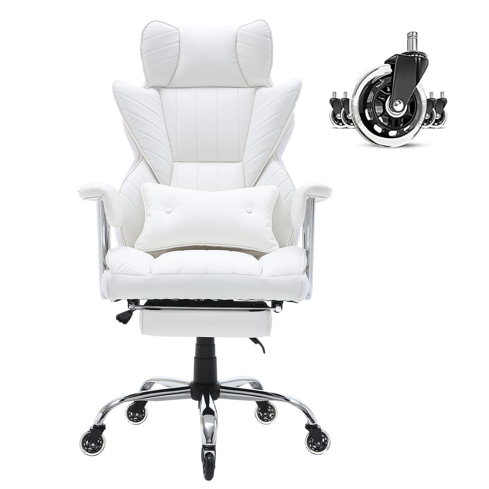 Office Chair Recliner White double