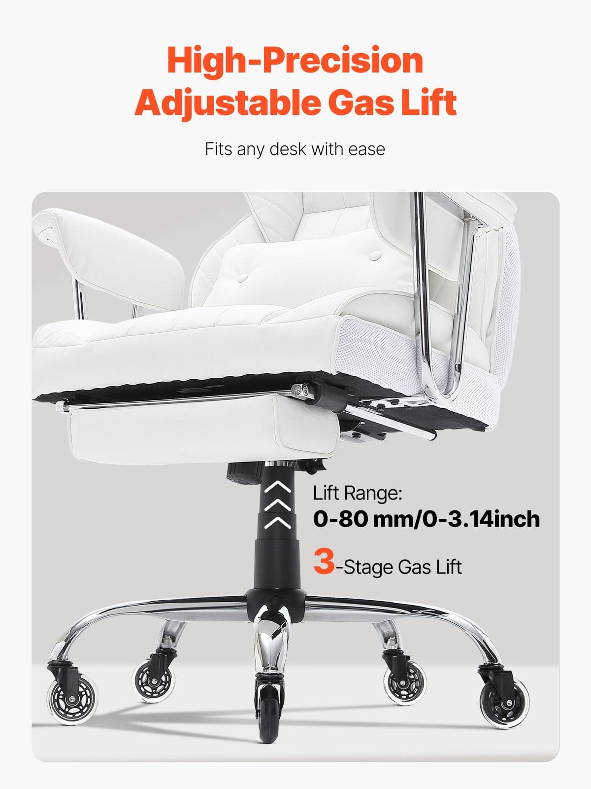 Office Chair Recliner White double