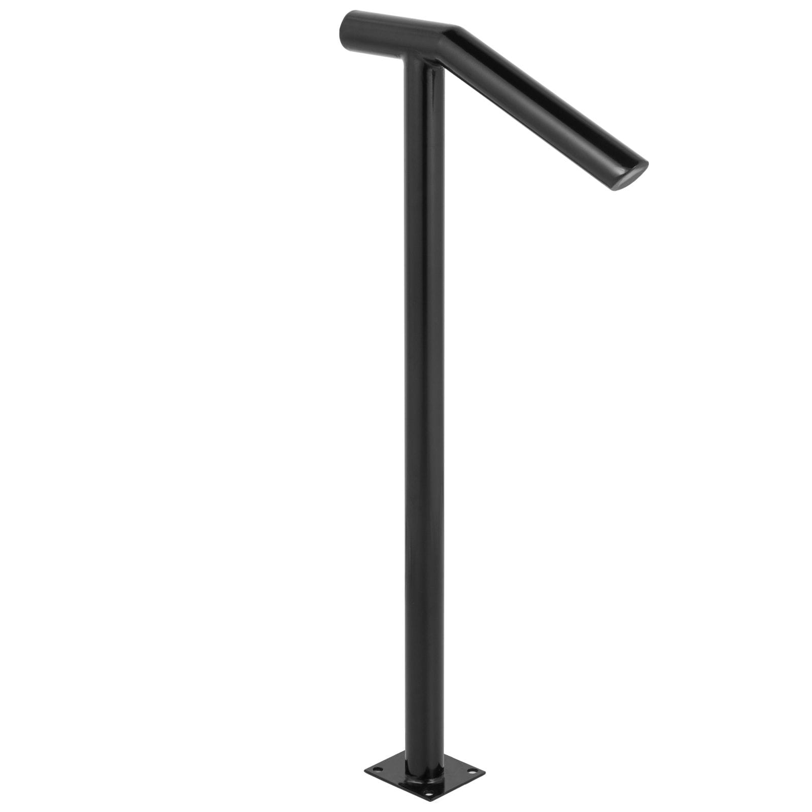 Stair Railing Black Steel single