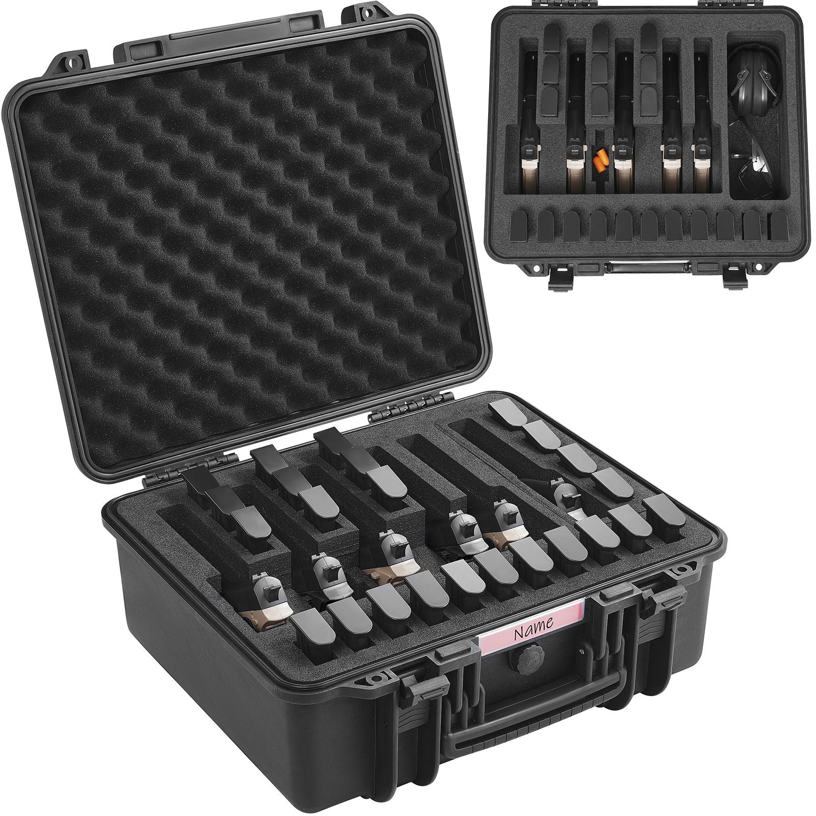 Pistol Case With Pre Cut Lining