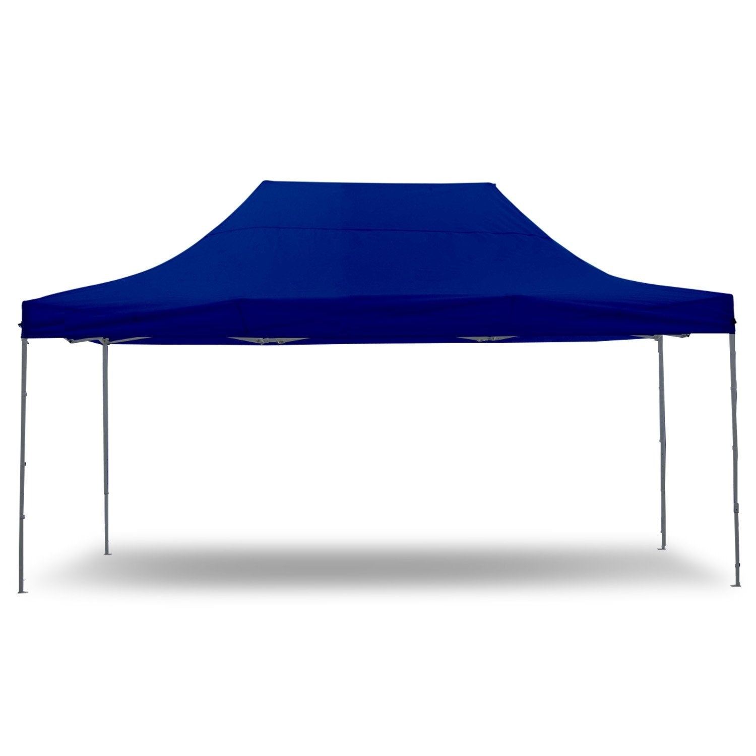 Portable Water-Resistant Gazebo 3X4.5 M - Blue / Without Sidewalls
