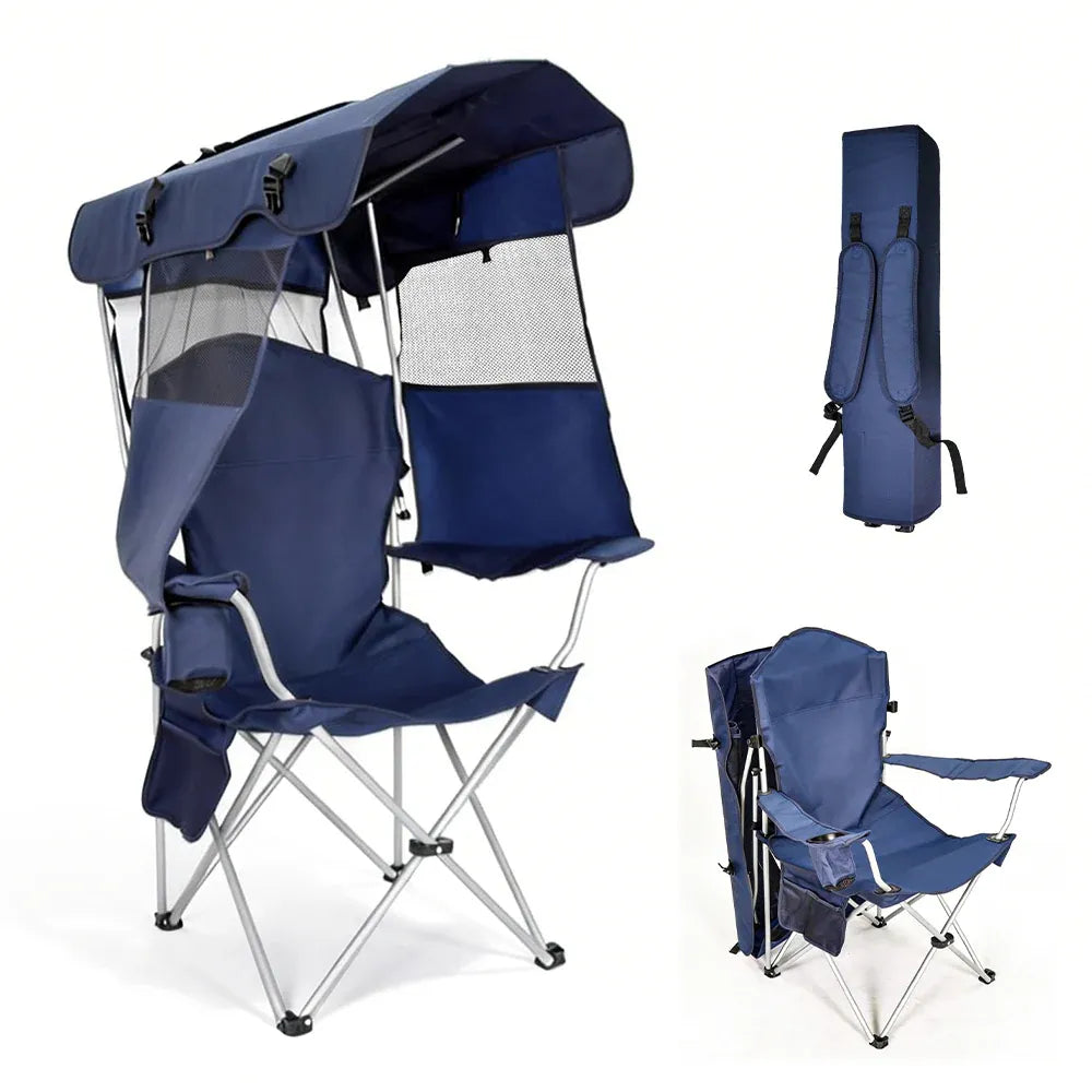 Foldable Outdoor Chair Shade 86x52cm