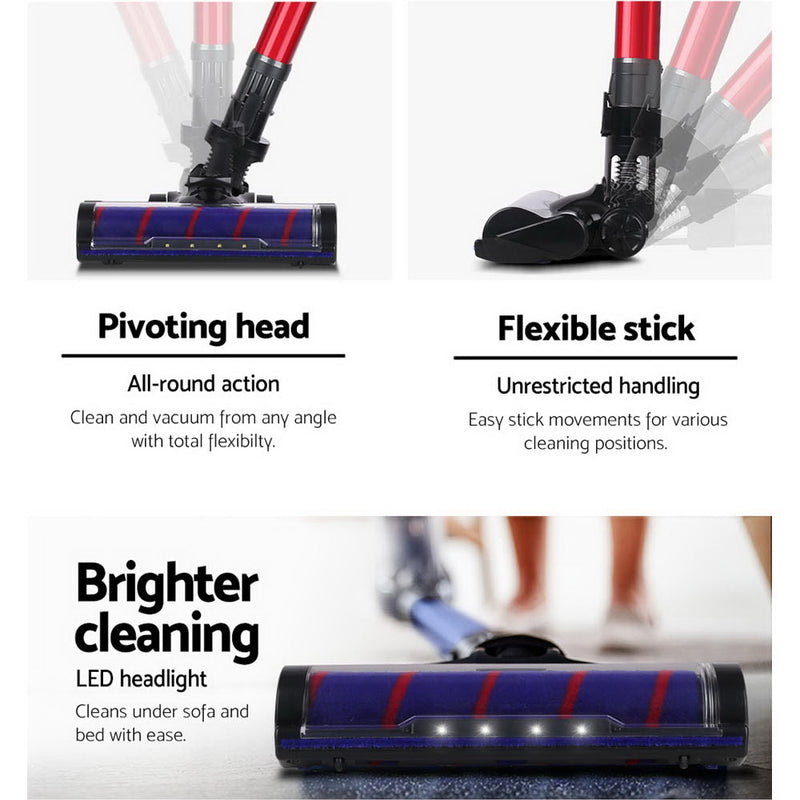 Stick Vacuums - Devanti Vacuum Cleaner Roller Brush Head