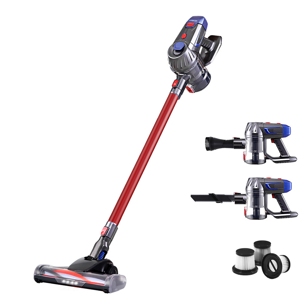 Stick Bagless Speed Spare - Cordless Handheld Vacuum Cleaner 150W 10000Pa Filter Red