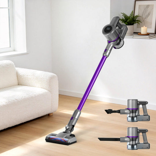 120W - Cordless Devanti Vacuum Cleaner - 120W Purple