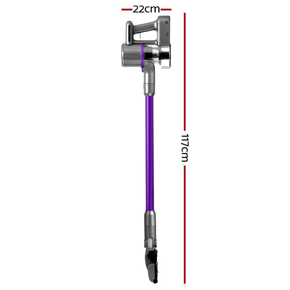 Cordless Devanti Vacuum Cleaner - 120W Purple