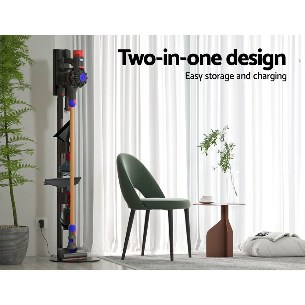 Freestanding Dyson Vacuum Cleaner Stand For V6 7 8 10 11 Grey