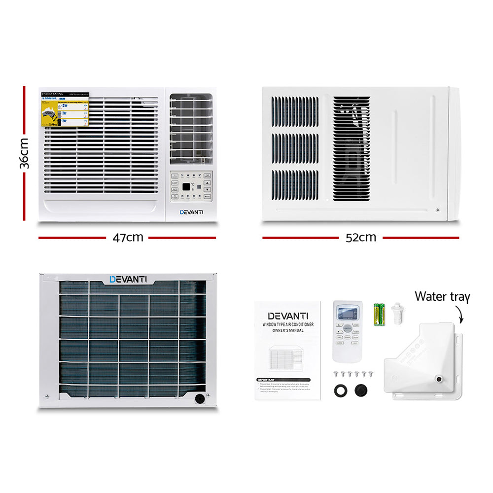 Window Air Conditioner 1.7kW Compact Cooling Unit