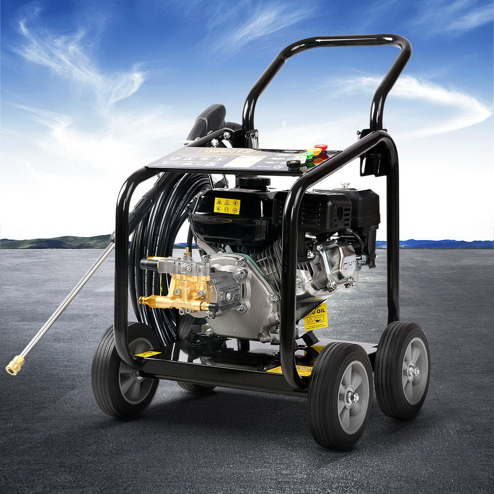 4800PSI Petrol High Pressure Cleaner Washer 10HP 20M Hose Gurney