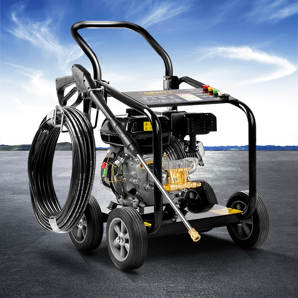 4800PSI Petrol High Pressure Cleaner Washer 10HP 20M Hose Gurney