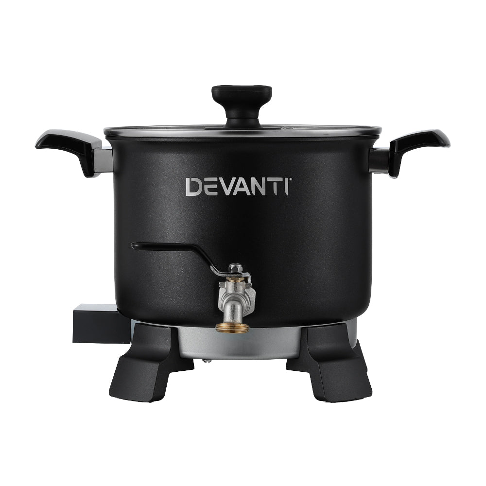 5L Wax Melter Candle Making 1200W Pot Quick Pour Spout Soy Soap with Candle Accessories