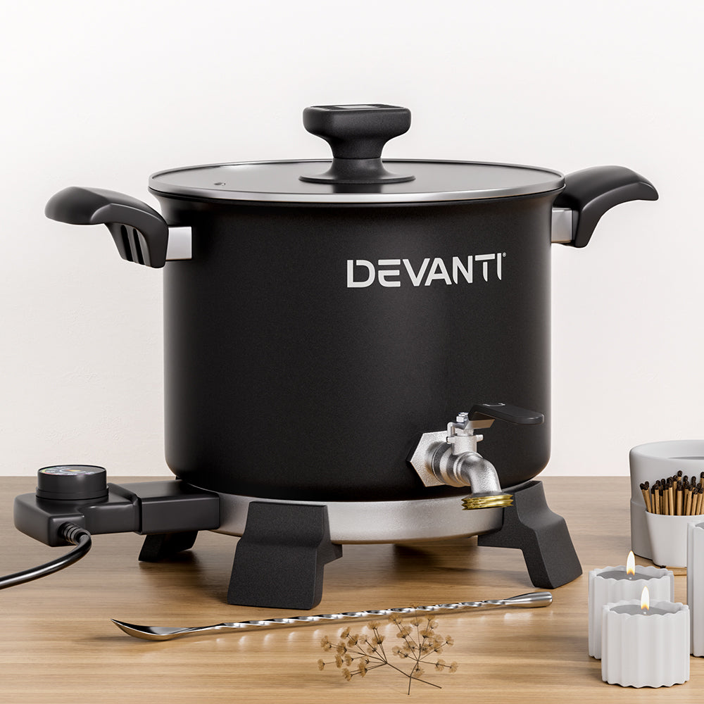 5L Wax Melter Candle Making 1200W Pot Quick Pour Spout Soy Soap | 1200W