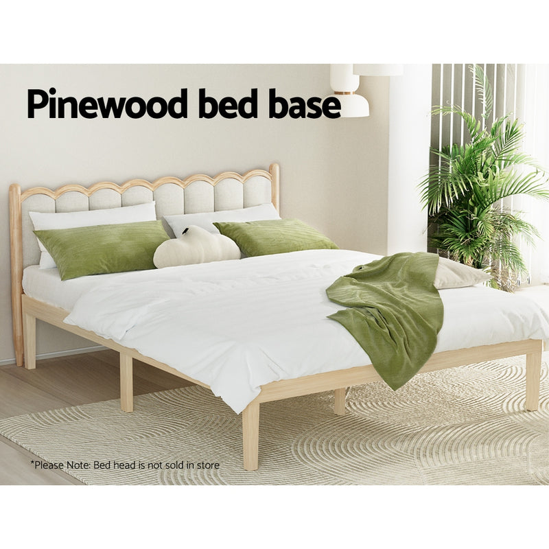 Pine Platform Series Double/Queen/single Size Wooden Bed