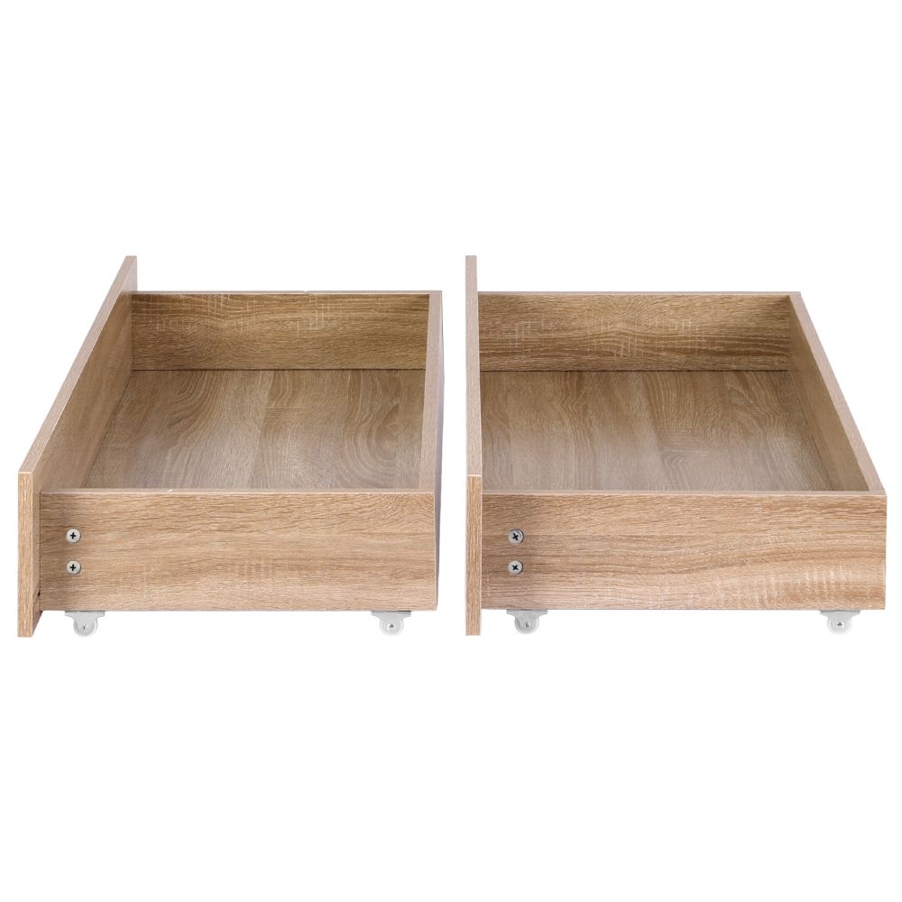 Under Bed Storage Drawers on Wheels Wooden | Simpledeals