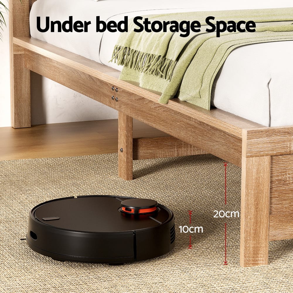 Queen Bed Frame Wooden 168x208x90cm