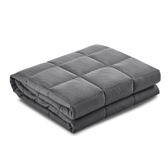 7KG Weighted Blanket Adult Heavy Gravity Blanket for Deep Sleep Comfort - Giselle Bedding Cotton Relax