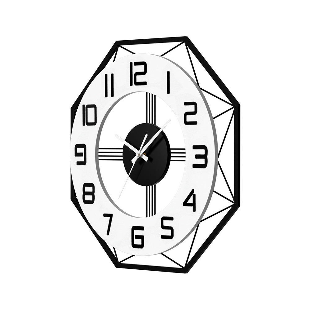 60CM Wall Clock Wooden - 60Cm