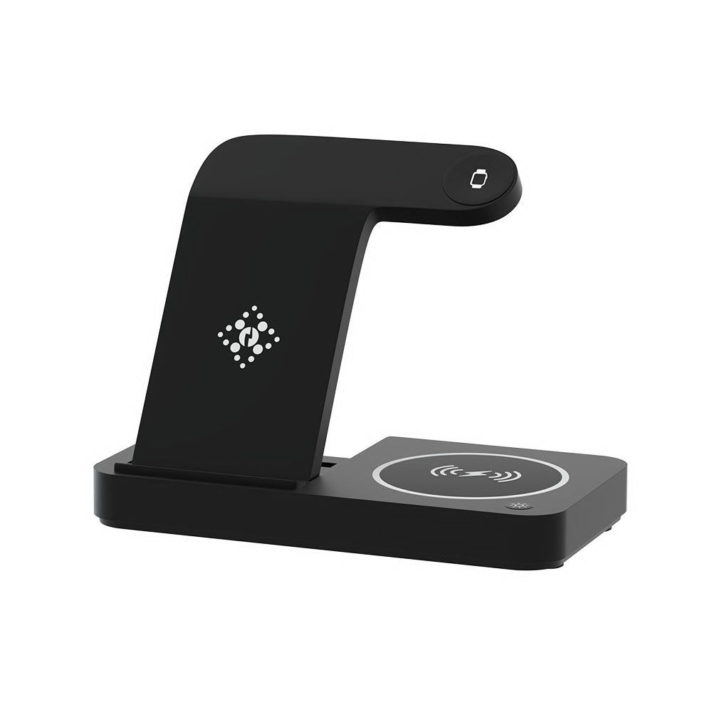 4-In-1 Wireless Charger Station Fast Charging For Phone Black, Phone Chargers