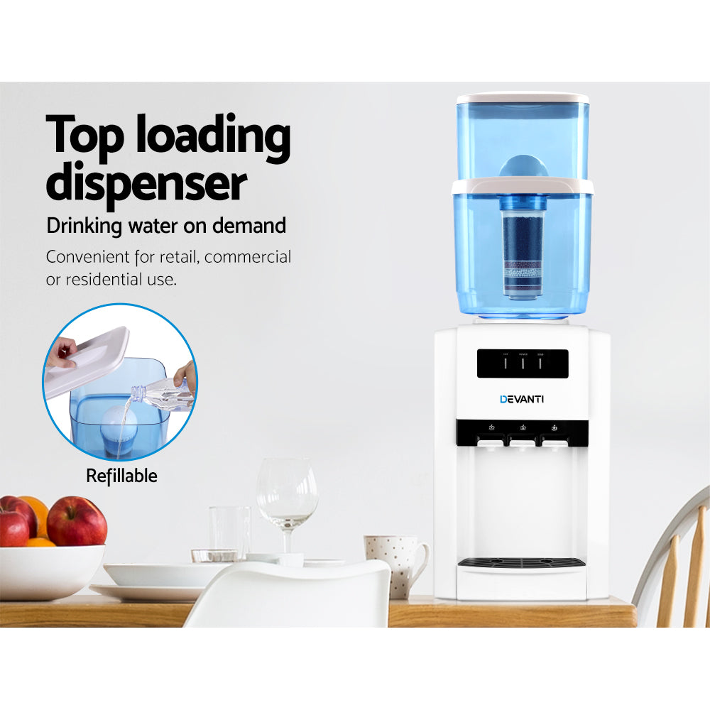 Water Cooler Dispenser Bench Top 22L