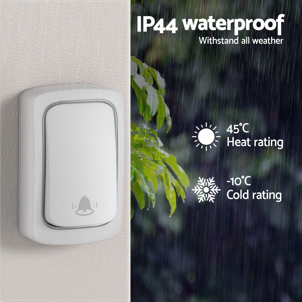 Wireless Doorbell Plugin Receiver, Intercoms & Doorbells