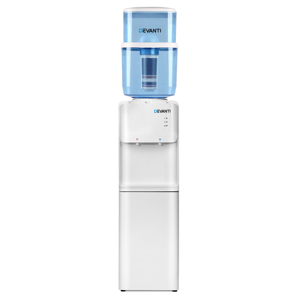 Water Cooler Dispenser Stand 22L Bottle White