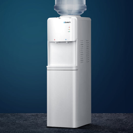 Water Cooler Dispenser Stand White - Devanti Bottle Filter Purifier