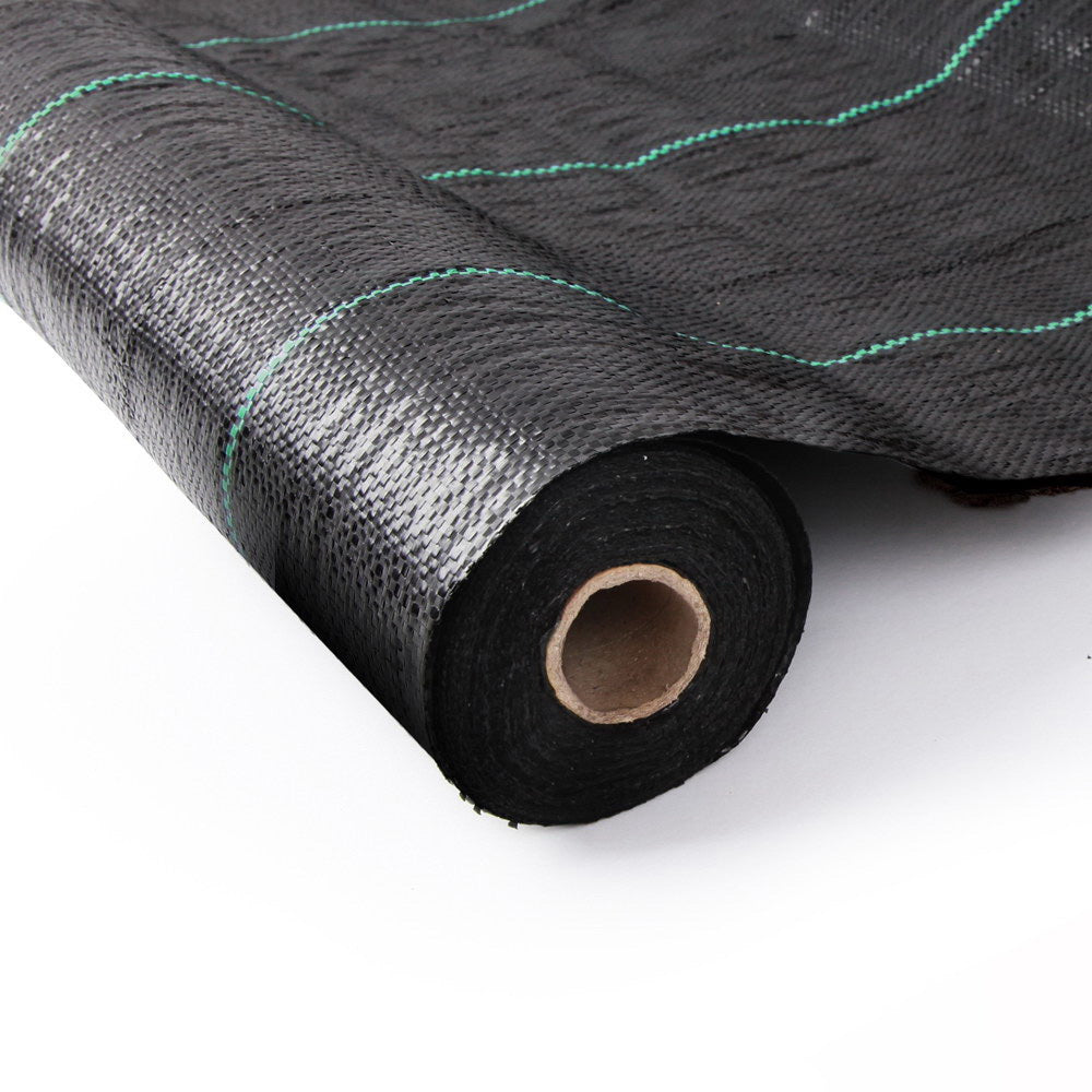 0.915x200m Weed Mat Garden Weed Control Fabric Plant Ground Cover Roll
