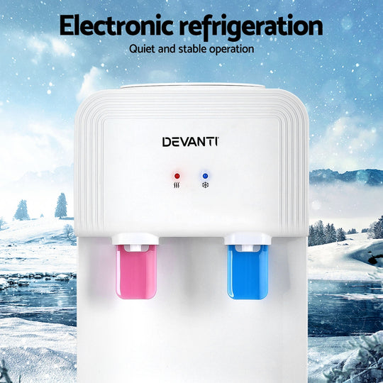 Water Cooler Dispenser Bench Top White | Water Dispensers