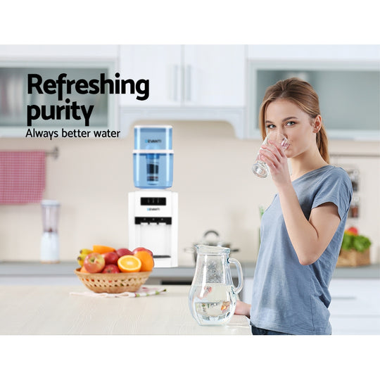 Water Cooler Dispenser 7-Stage Filter - Purifier System Ceramic Carbon
