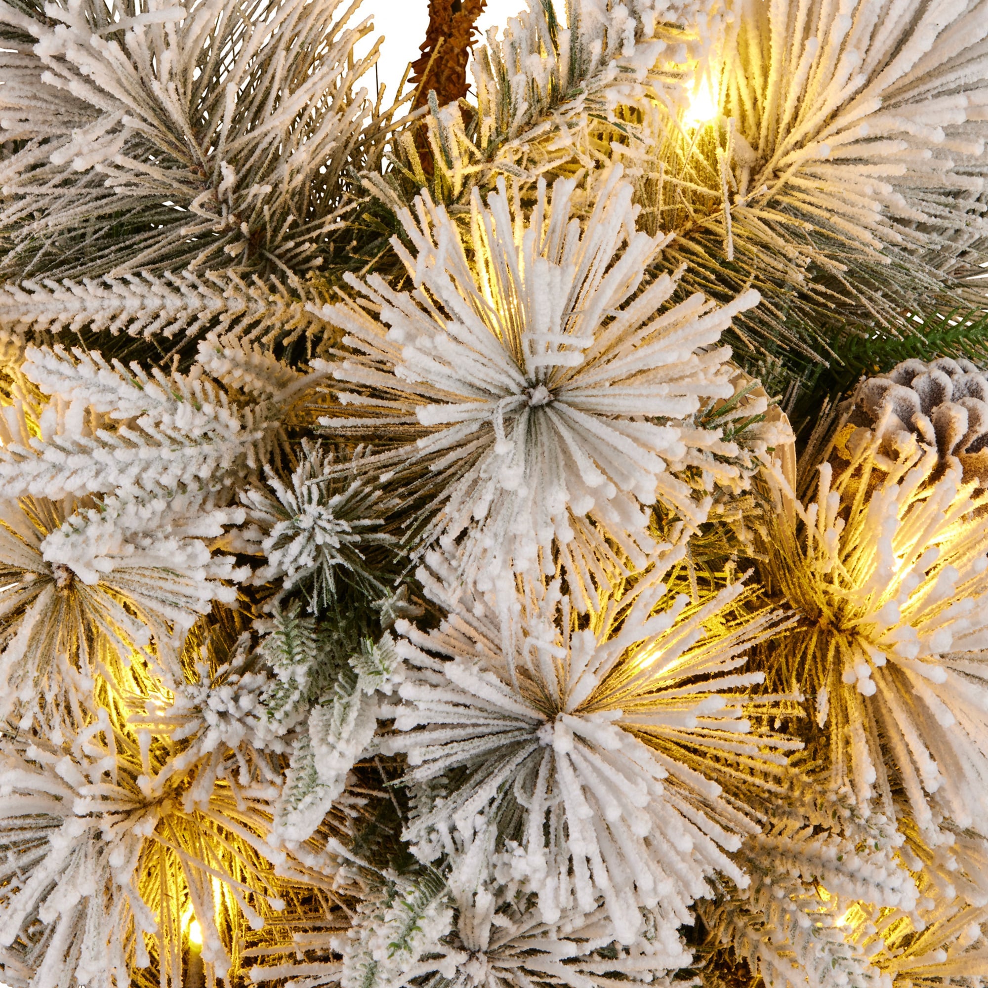 Christmas Teardrop Wreath Pre Lit