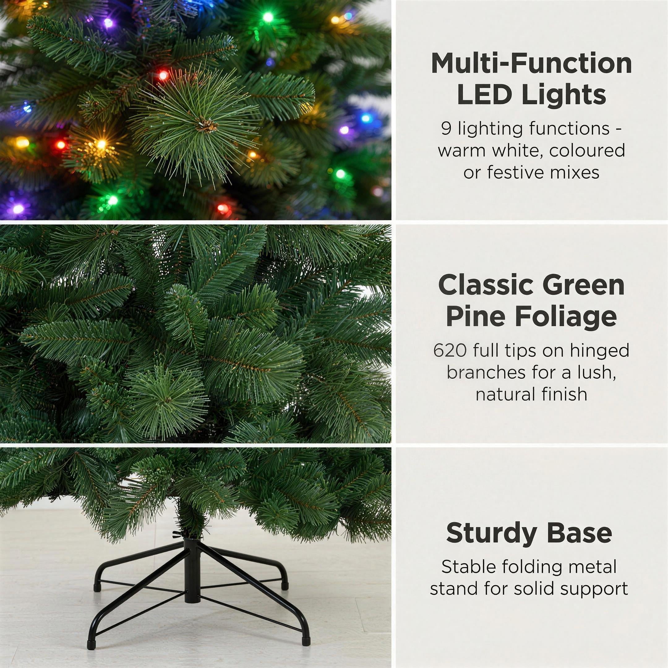 Pre Lit Christmas Tree Green