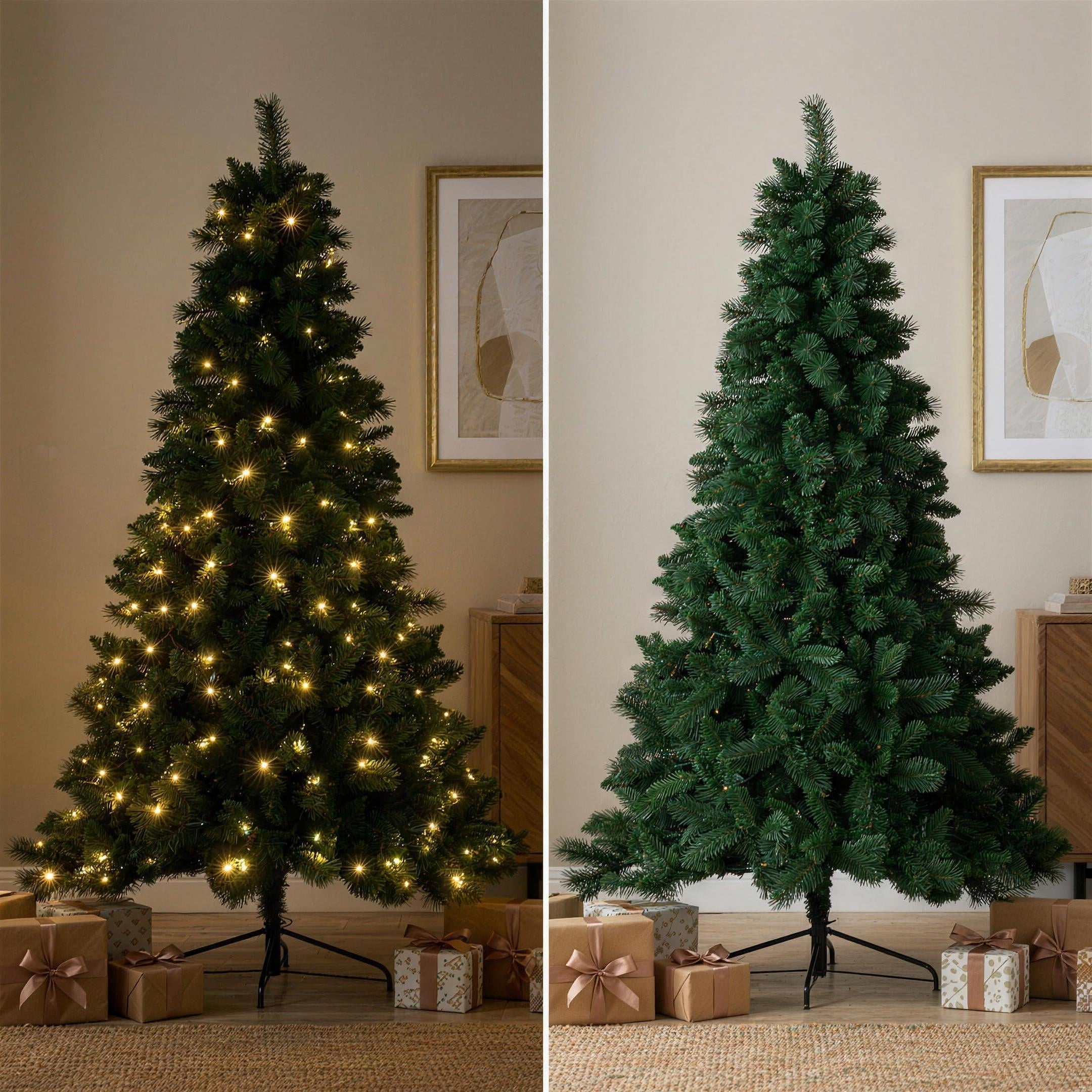 Pre Lit Christmas Tree Green
