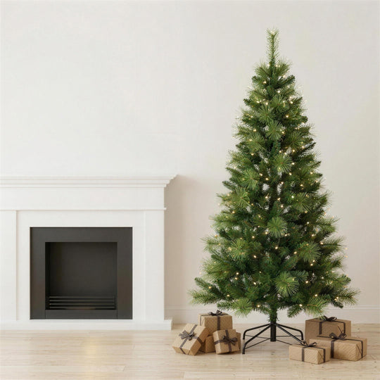 Christmas Tree Pre Lit Green