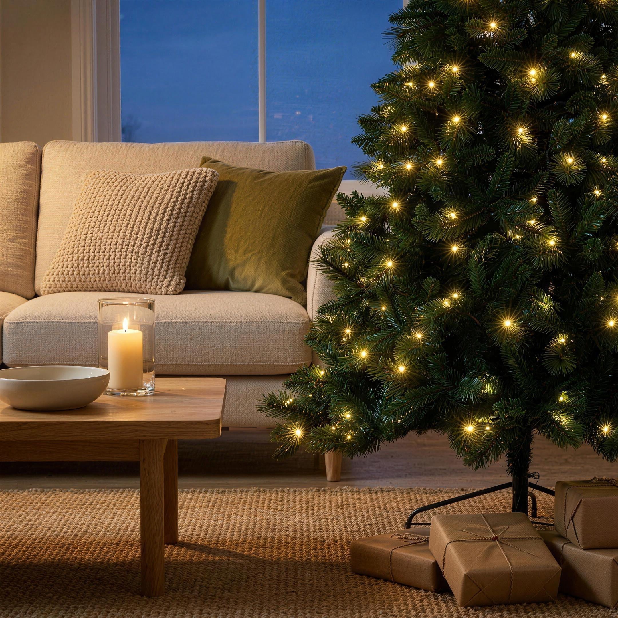 Christmas Tree Pre Lit Green