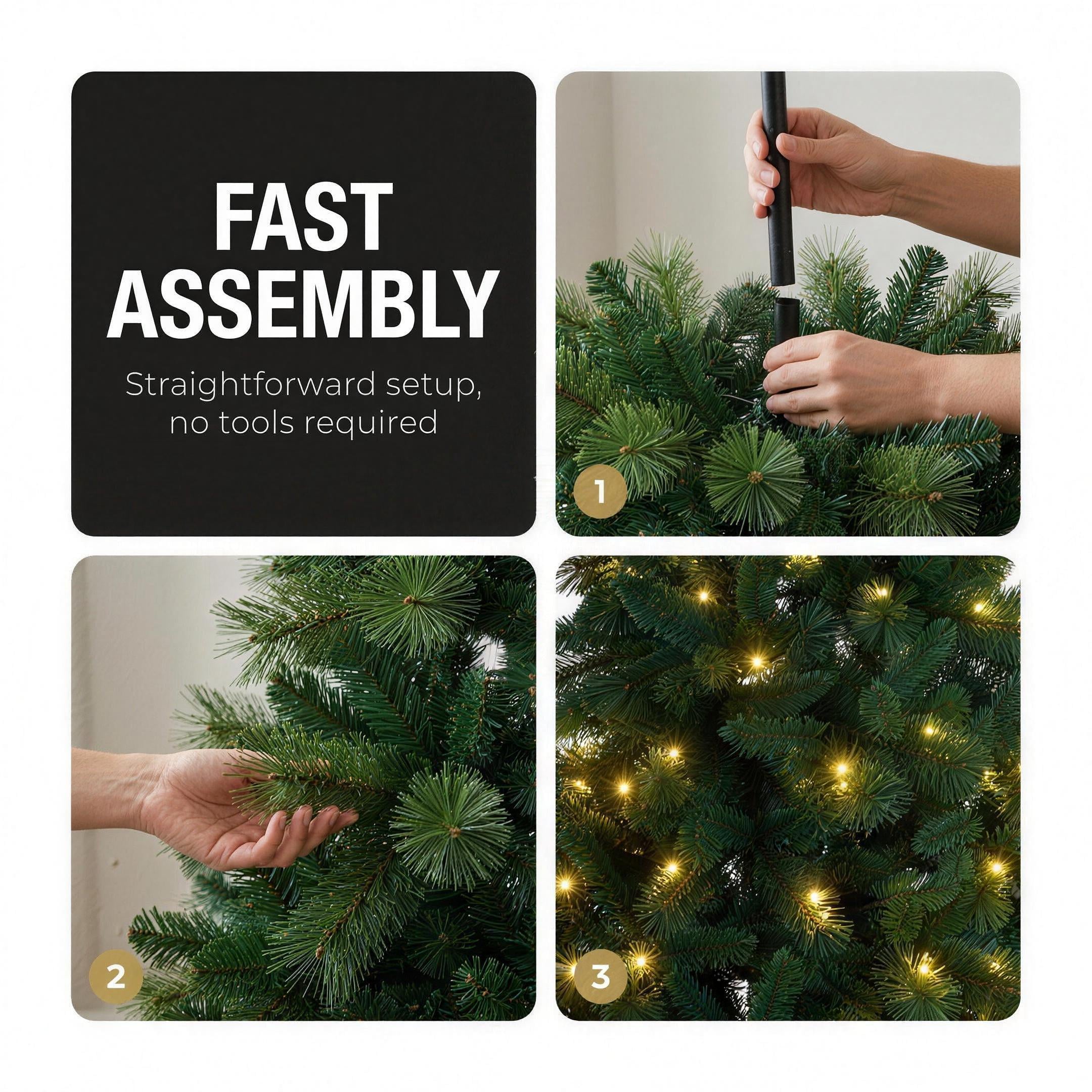 Christmas Tree Pre Lit Green