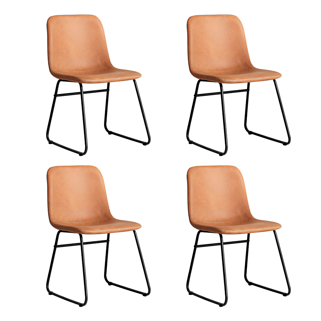 id15&16 - Ergonomic 4x Dining Chairs Kitchen Table  Adjustable Height