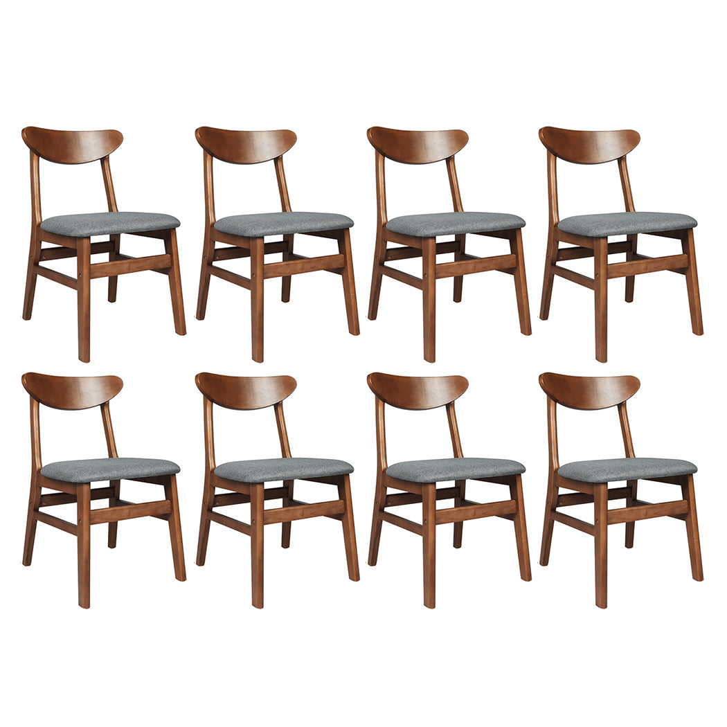 Cozy 8x Dining Chairs Kitchen Chair  Adjustable Height Classic