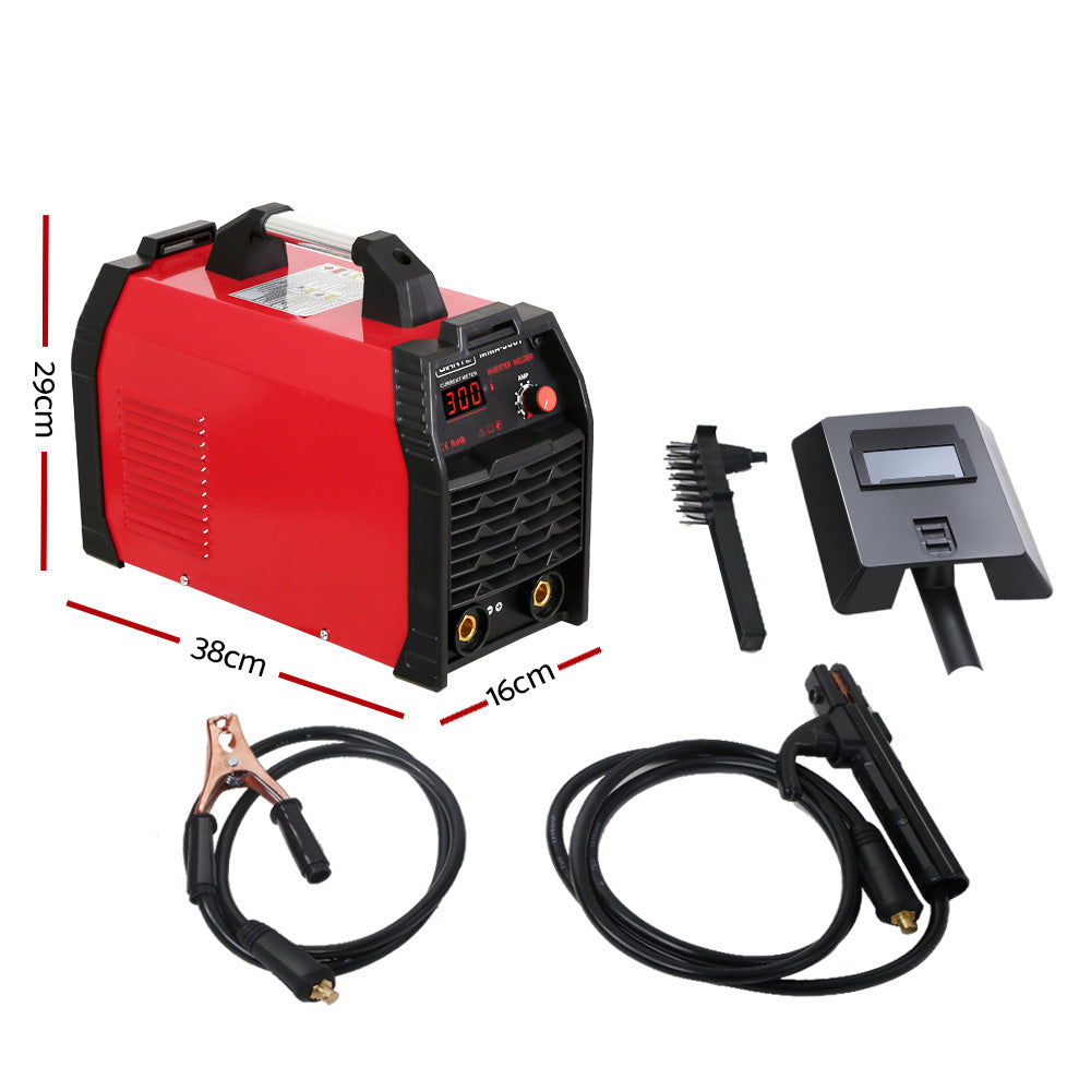 Metal finish - Giantz Inverter Welder Portable MMA Metal Welding 300Amp