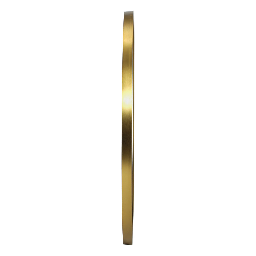 60cm Wall Mirror Round Gold