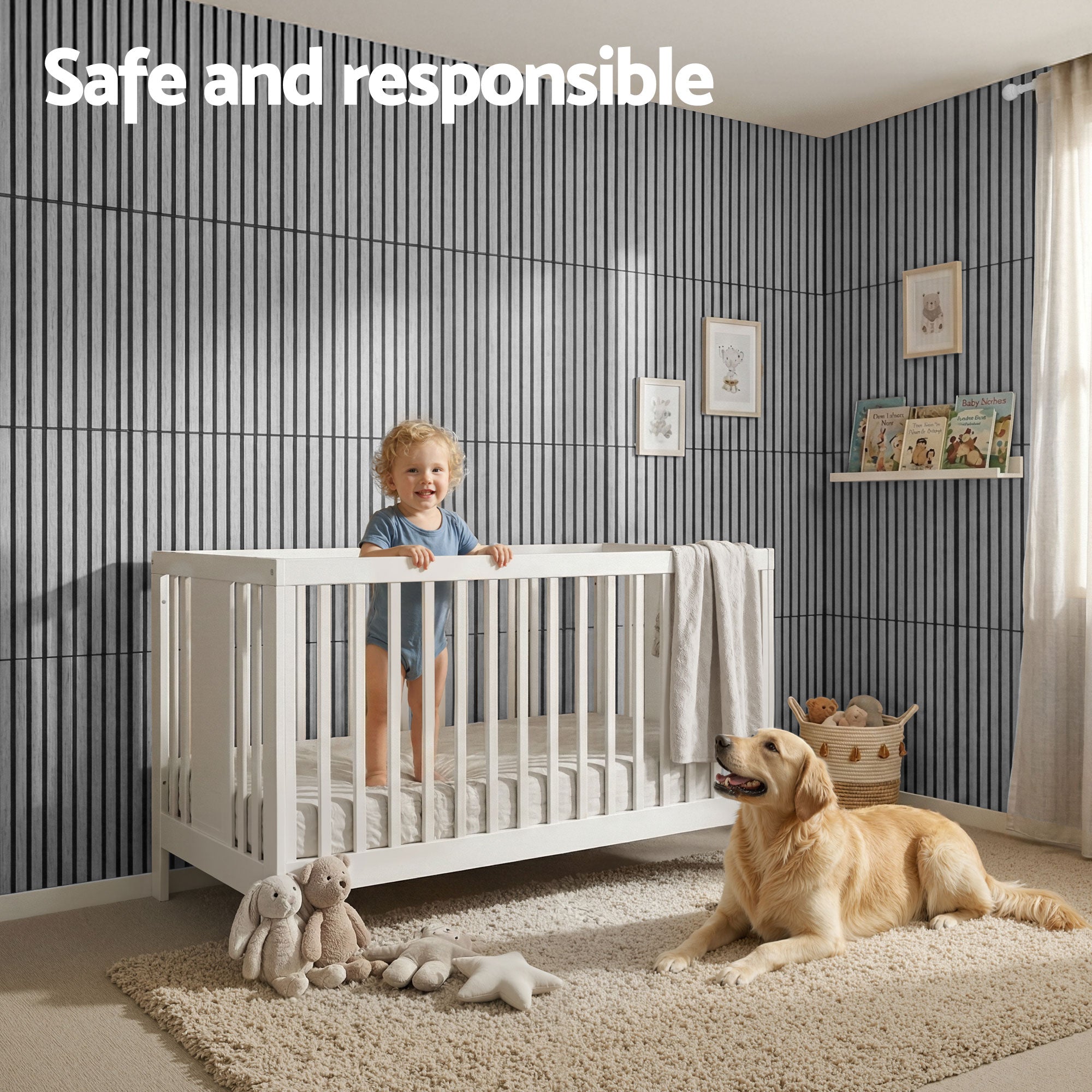 Peel Stick Wall Panels 68x68cm 10PCS Grey | Simpledeals
