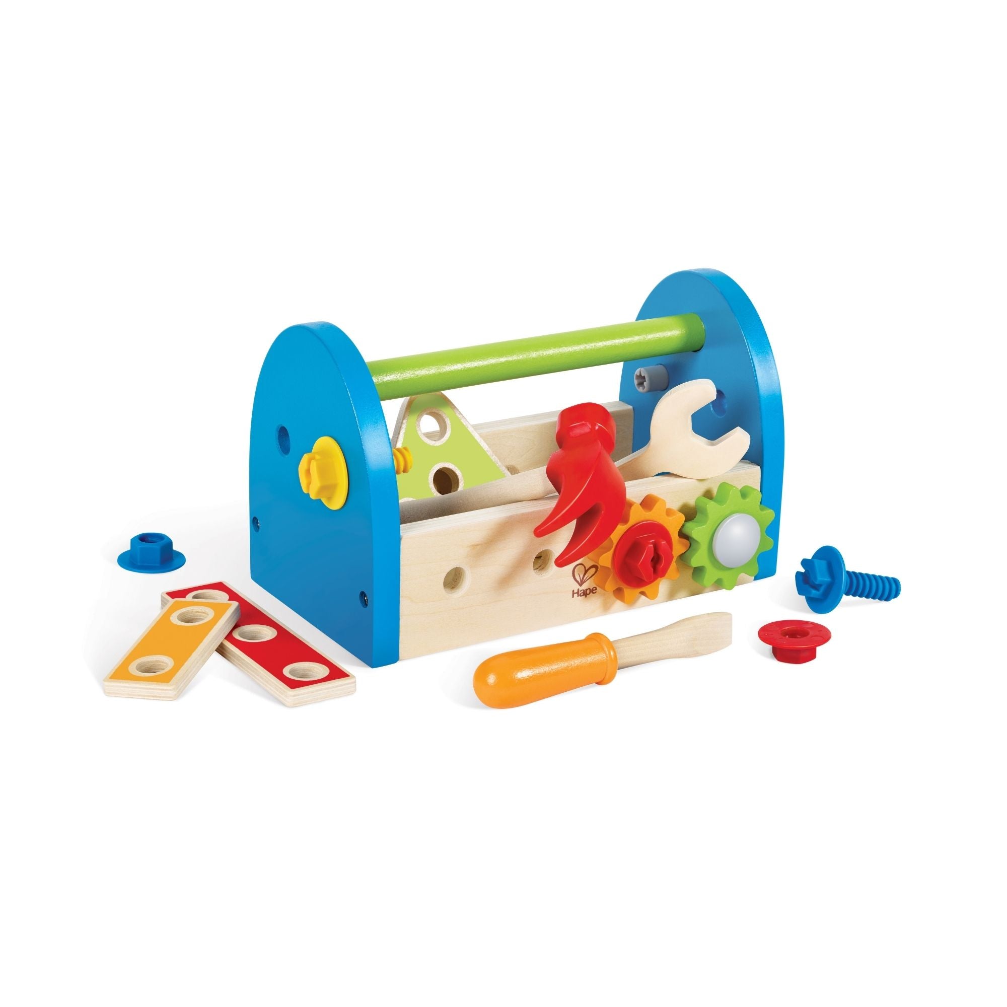 Hape Fix It Tool Box Set 17pc Wooden | Simpledeals